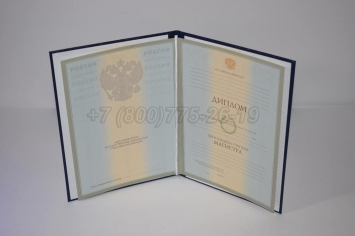 Диплом Магистра 2005г в Москве